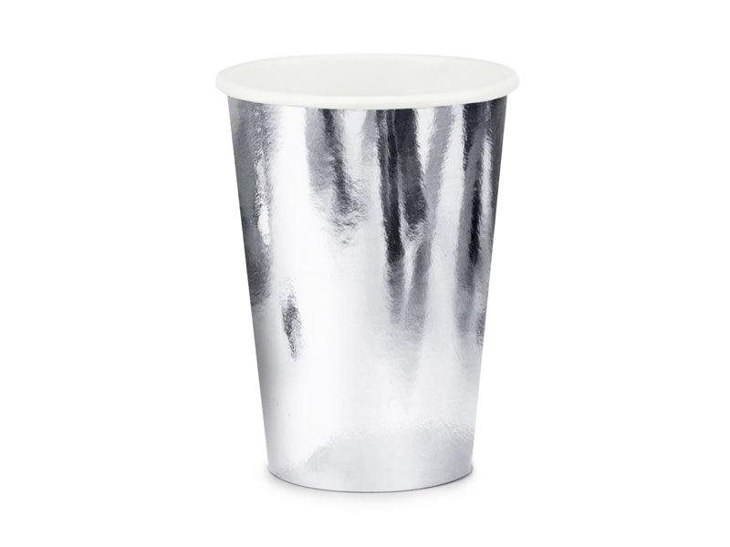 Becher, silber, 220ml (1 VPE / 6 Stk.) - FeierGlanz